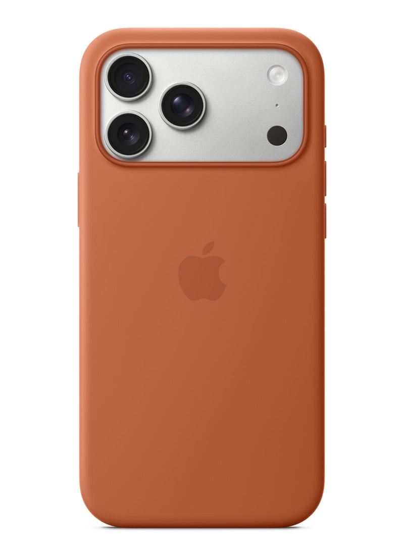 Apple iPhone 17 Pro Max Silicone Case with MagSafe – Terra Cotta - Image 2