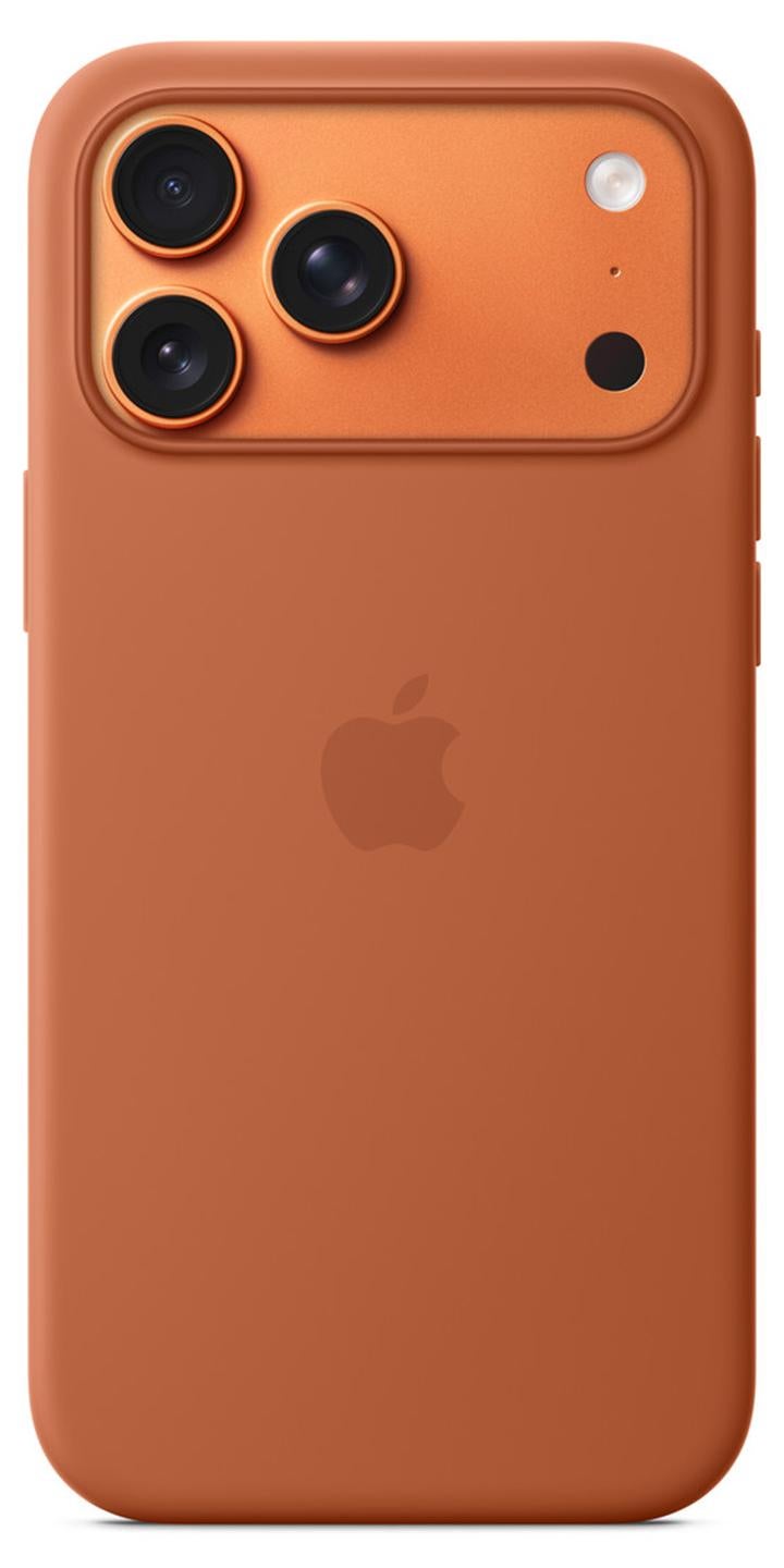 Apple iPhone 17 Pro Max Silicone Case with MagSafe – Terra Cotta - Image 1