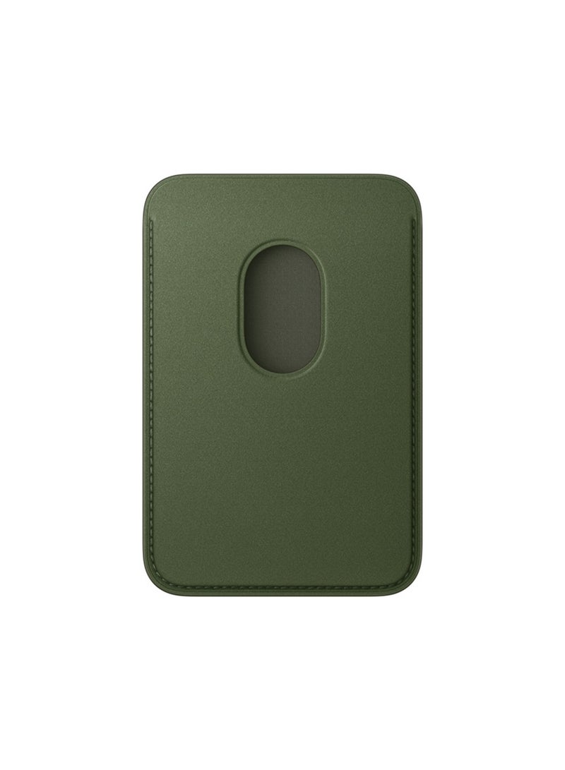 Apple iPhone FineWoven Wallet with MagSafe – Moss - Image 2
