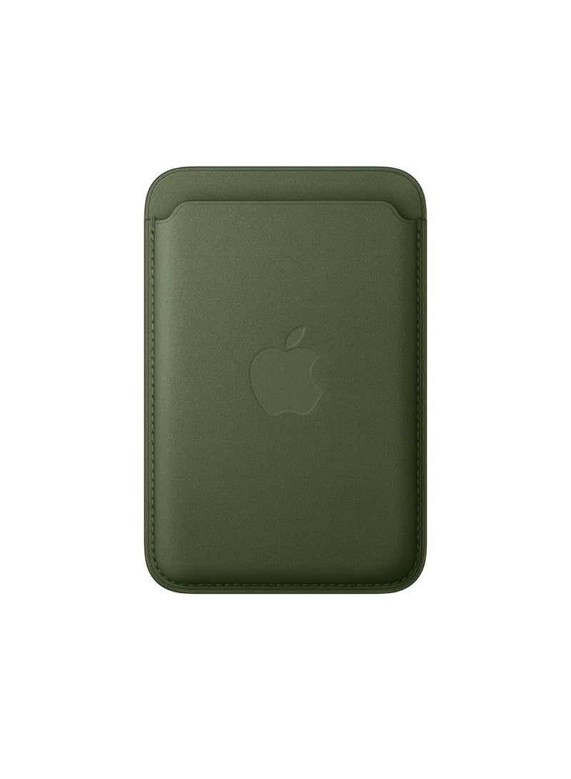 Apple iPhone FineWoven Wallet with MagSafe – Moss - Image 1
