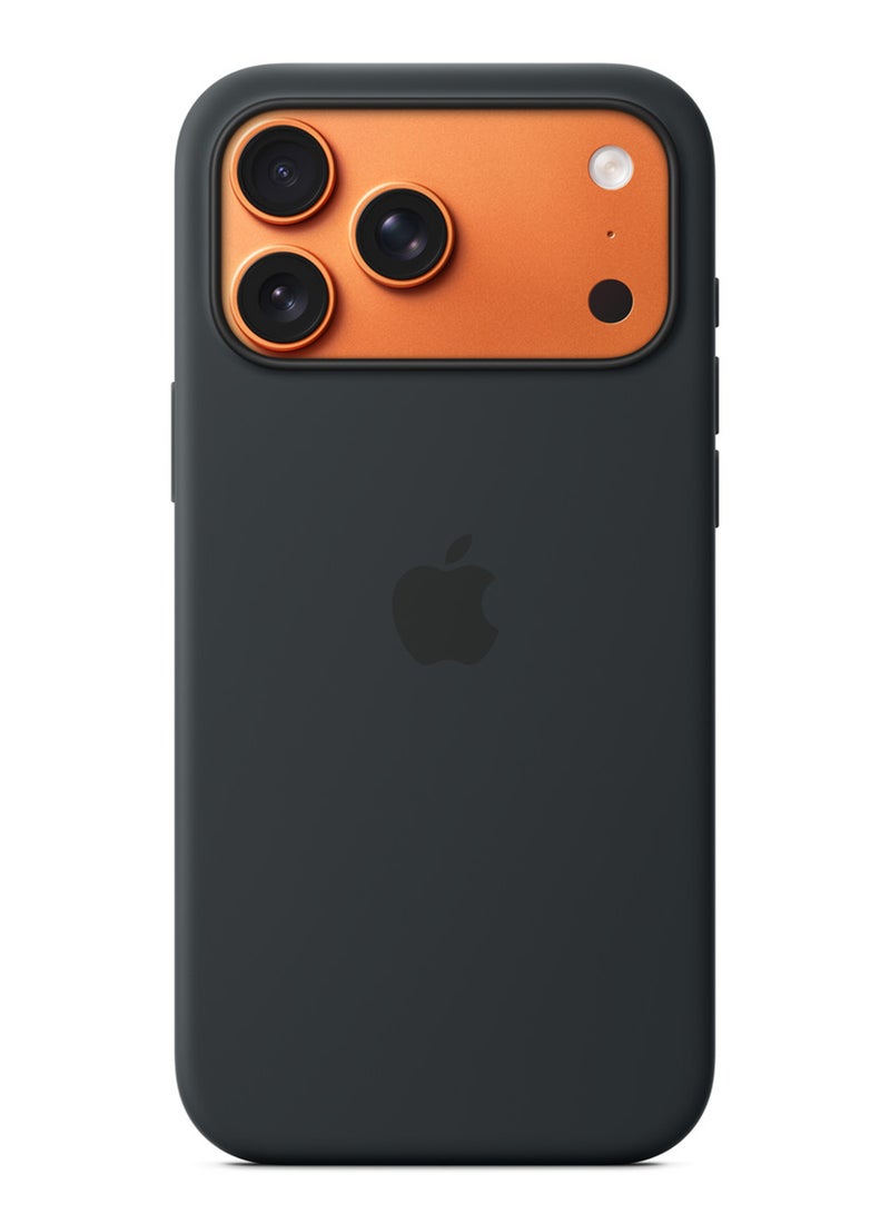 Apple iPhone 17 Pro Max Silicone Case with MagSafe – Black - Image 2