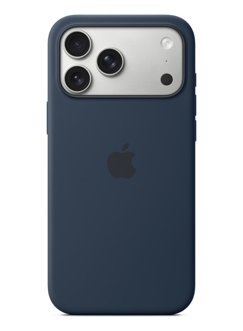 Apple iPhone 17 Pro Max Silicone Case with MagSafe – Midnight - Image 3