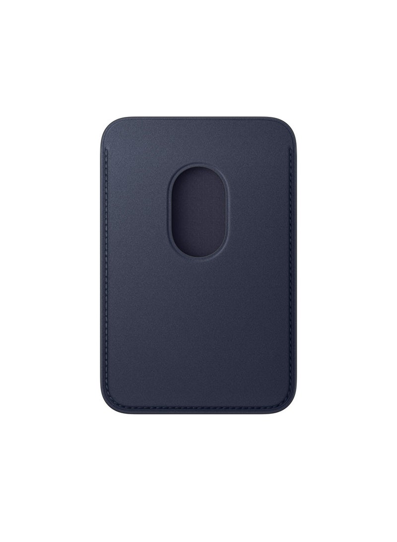 Apple iPhone FineWoven Wallet with MagSafe – Navy - Image 2