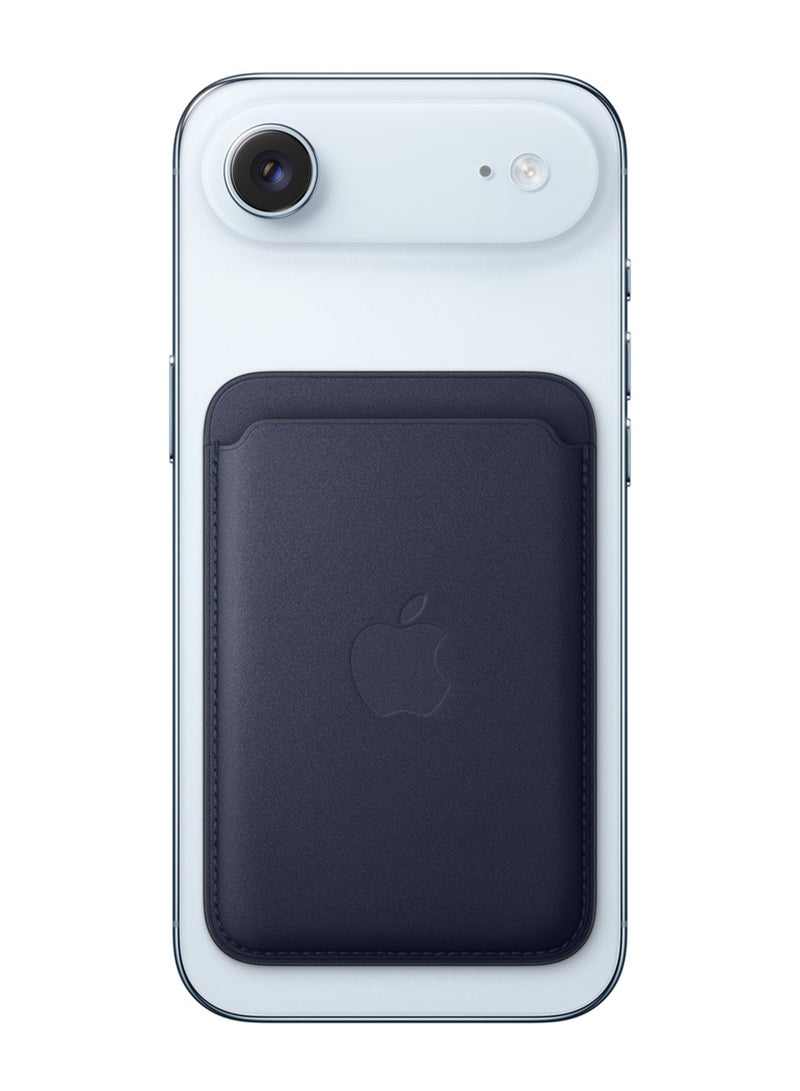 Apple iPhone FineWoven Wallet with MagSafe – Navy - Image 4