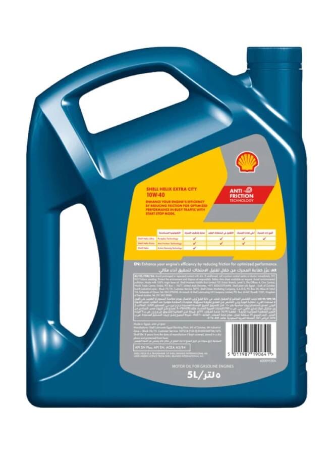 Shell Helix City 10W-40 Distance Rang up to 10,000KM (5L) - Image 2