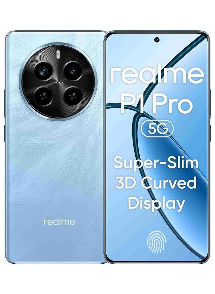 realme P1 Pro 5G Dual SIM 12GB RAM 256GB ROM Parrot Blue - International Version - Image 1