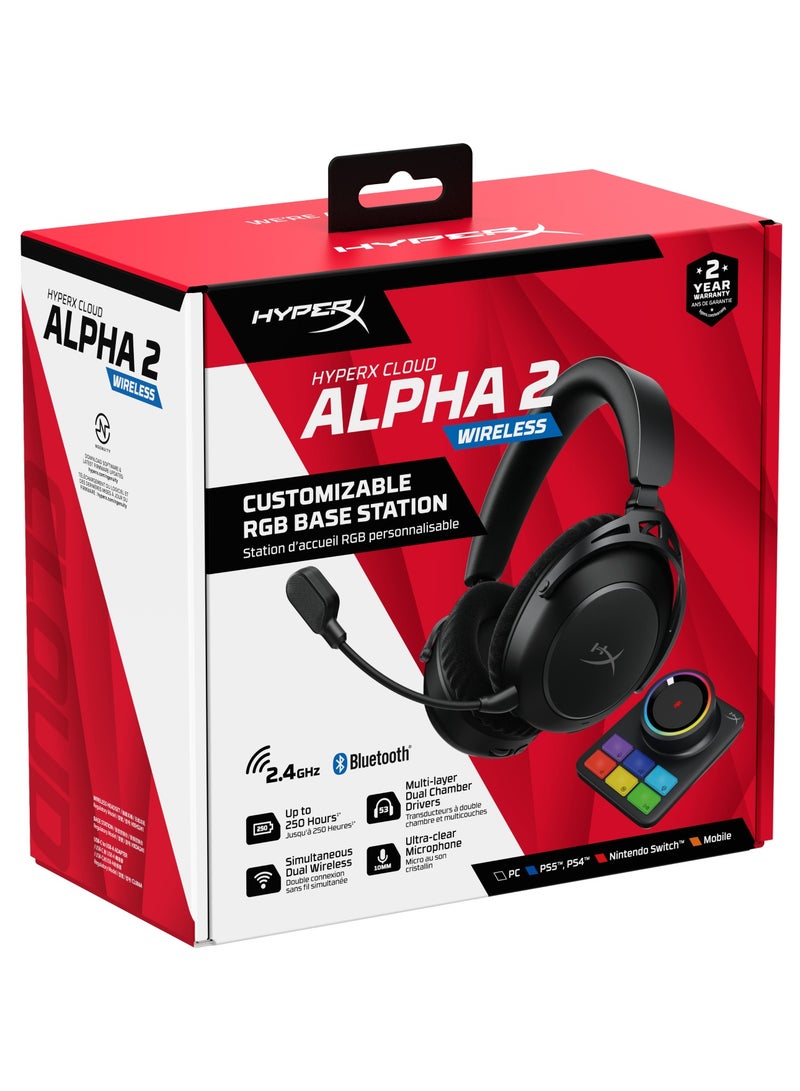 HYPERX Cloud Alpha 2 WL GAM Headset - Image 4