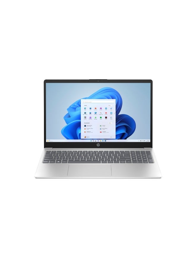 HP HP 15-fd1025ne-C0QT3EA, Intel Ultra 7-155H, 16GB RAM DDR5 5600, 1TB SSD, Intel Arc Graphics, 15.6 Inch FHD (1920x1080) IPS 300 nits, 62.5%sRGB, Fingerprint, A/E backlit KB, Windows 11 , Silver, + HP 240 Bluetooth Mouse Natural Silver
