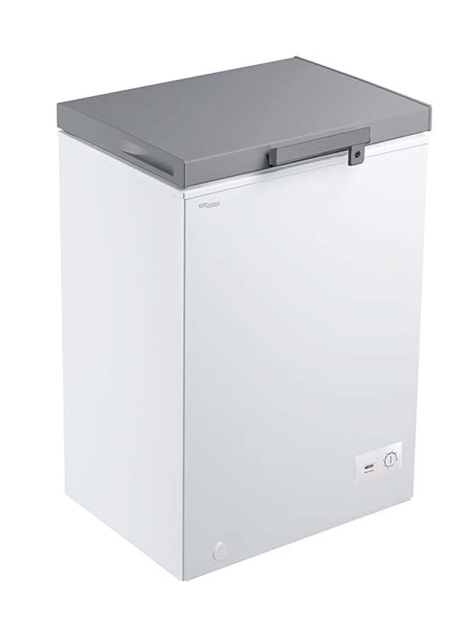 سوبر جنرال ثلاجة صندوقية بباب واحد سعة 150 لتر إجمالي و 100 لتر صافي، منخفضة الصقيع، مثالية للاستخدام المنزلي، ثلاجة عميقة مدمجة مع سلة تخزين، قفل ومفتاح - - Image 2