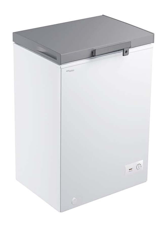 سوبر جنرال ثلاجة صندوقية بباب واحد سعة 150 لتر إجمالي و 100 لتر صافي، منخفضة الصقيع، مثالية للاستخدام المنزلي، ثلاجة عميقة مدمجة مع سلة تخزين، قفل ومفتاح - - Image 3