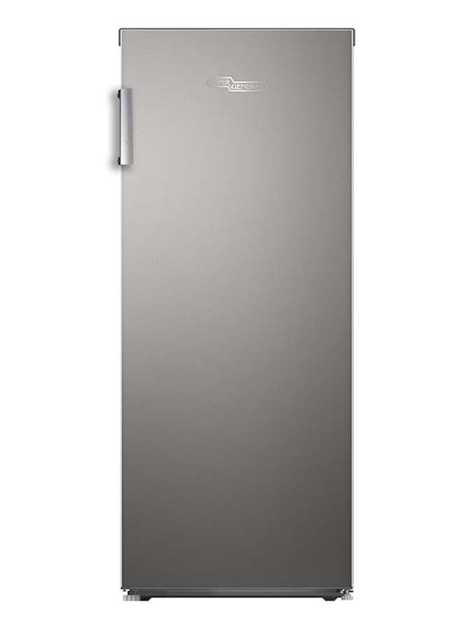 سوبر جنرال فريزر عمودي بسعة 215 لتر، ضاغط عاكس، بدون صقيع، صانع ثلج دوار، باب قابل للعكس، شاشة LED مع تحكم رقمي - - Image 1