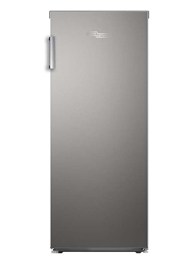 سوبر جنرال فريزر عمودي بسعة 215 لتر، ضاغط عاكس، بدون صقيع، صانع ثلج دوار، باب قابل للعكس، شاشة LED مع تحكم رقمي - - Image 4