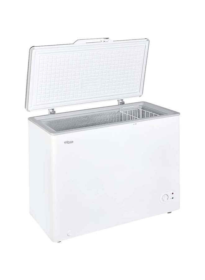 سوبر جنرال فريزر صندوقي سعة 250 لتر، سلة تخزين سلكية، تحميل علوي، موفر للطاقة، قفل ومفتاح، R600a، تصميم خفيف الوزن - - Image 1