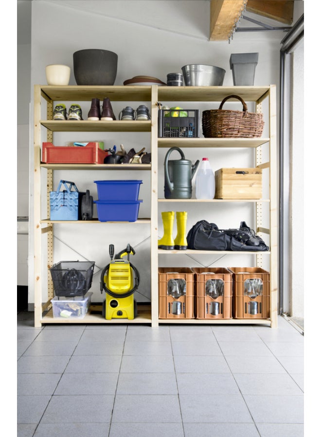 KARCHER K 4 Classic Compact Pressure Washer, 130 Bar, 420 L/h, 1.8kW, Vario Power & Dirt Blaster, Detergent Suction - Image 4