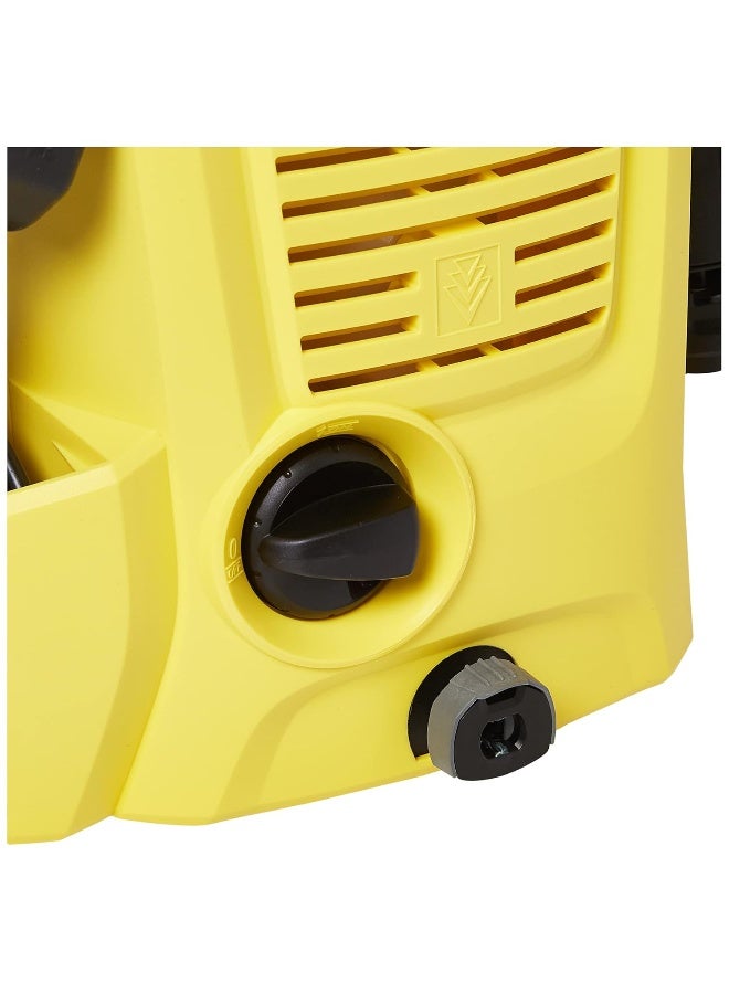 كارشر غسالة ضغط كارتشر 110 بار، 1400 واط لتنظيف المنزل العرضي، كارتشر K2 يونيفرسال - أصفر - Image 5