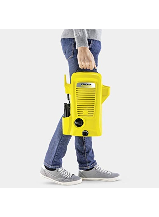 كارشر غسالة ضغط كارتشر 110 بار، 1400 واط لتنظيف المنزل العرضي، كارتشر K2 يونيفرسال - أصفر - Image 4