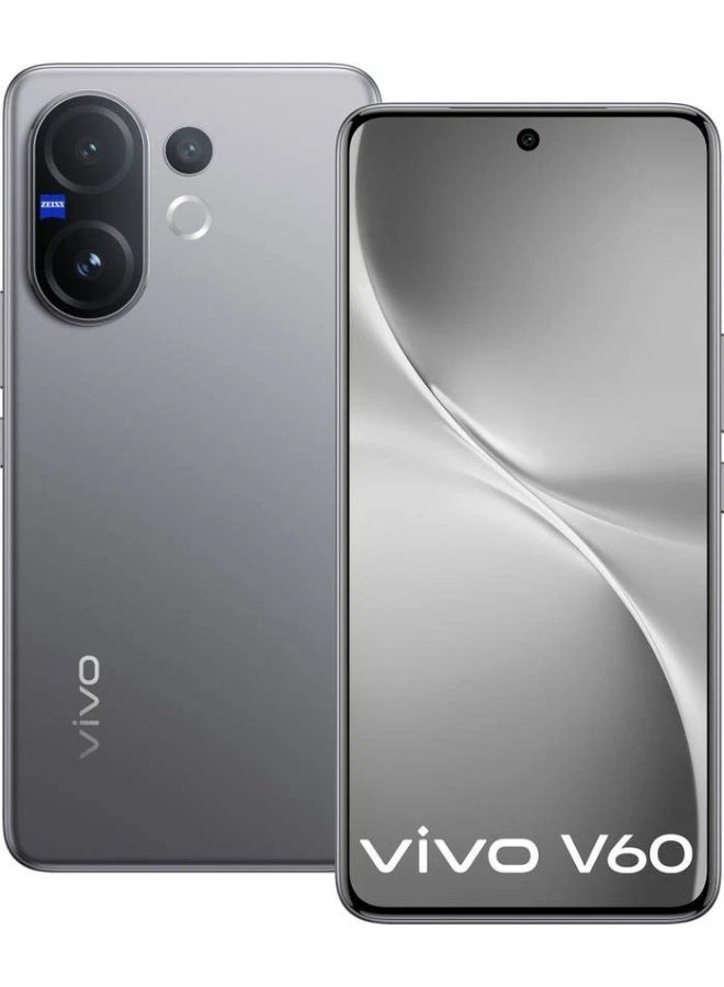 فيفو V60 ثنائي الشريحة رمادي ضبابي 12 جيجابايت رام 512 جيجابايت 5G - نسخة الشرق الأوسط - Image 1