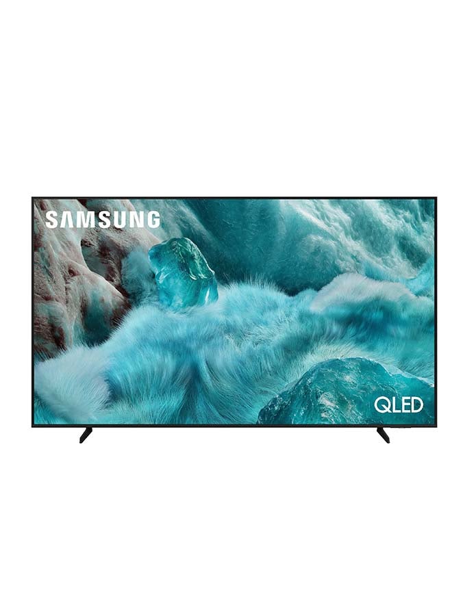سامسونج 98 Inch QLED TV, Q7F, 4K, Q4 AI Processor, 100% Color Volume with Quantum Dot, Samsung Knox Security, Endless Free Content, Samsung Vision AI Smart TV, QA98Q7FAAUXZN (2025 - UAE Version) Q7F Black - Image 1