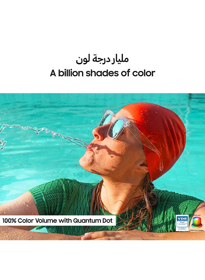 سامسونج 98 Inch QLED TV, Q7F, 4K, Q4 AI Processor, 100% Color Volume with Quantum Dot, Samsung Knox Security, Endless Free Content, Samsung Vision AI Smart TV, QA98Q7FAAUXZN (2025 - UAE Version) Q7F Black - Image 4