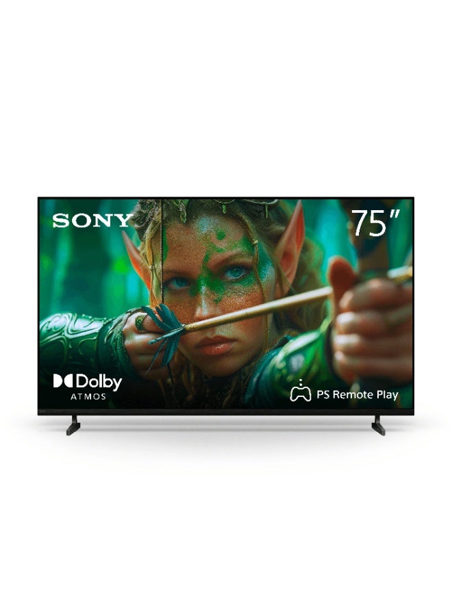 Sony BRAVIA 2 – 75 inch 4K Smart Google TV (2025 Model) with XR Processor 60Hz K-75S21DM2 Black - Image 1