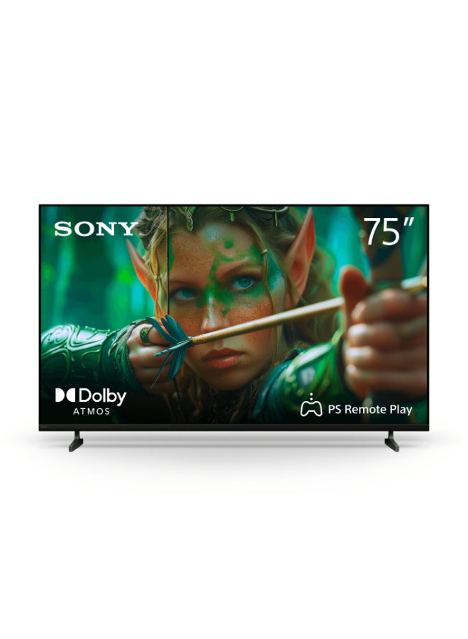 Sony BRAVIA 2 – 75 inch 4K Smart Google TV (2025 Model) with XR Processor 60Hz K-75S20M2 black - Image 1