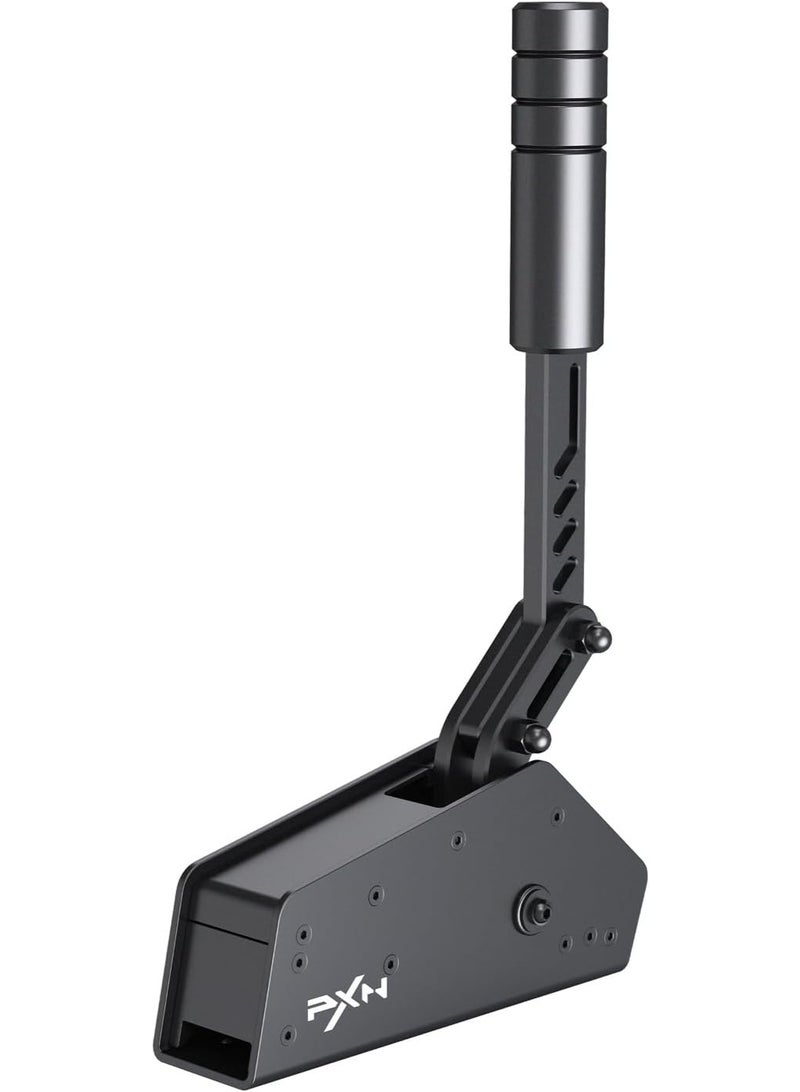 PXN HB-S USB PC Handbrake for Racing Games, 16Bit Hall Sensor Linear Sim Handbrake, Adjustable Height, Compatible with Logitech G25 G27 G29 G920 G923, Thrustmaster T500 T300, V99 V10 V12 – Only for PC - Image 1