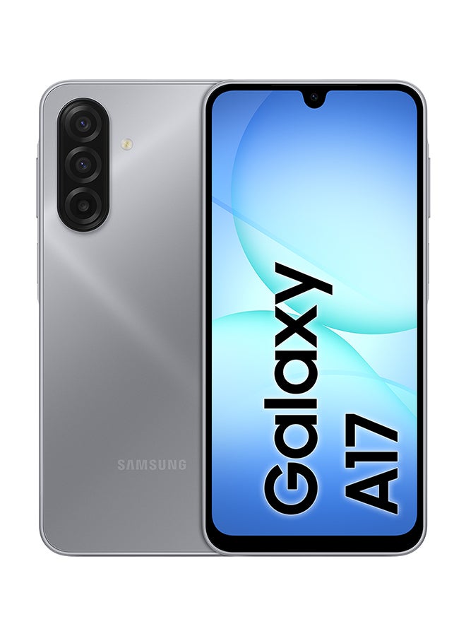 Samsung Galaxy A17 Dual SIM 4G Gray 6GB RAM 128GB - Middle East Version - Image 1