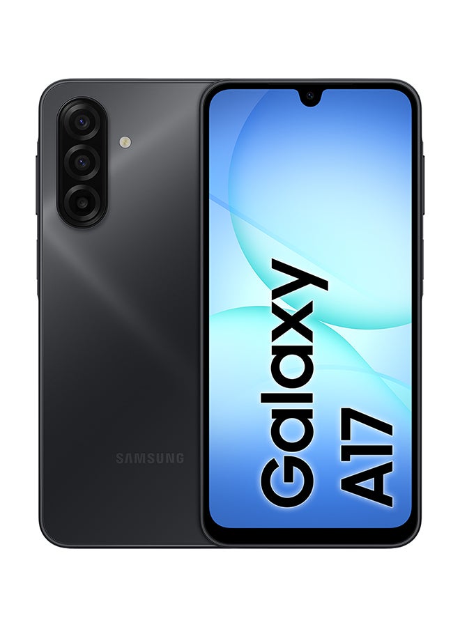 Samsung Galaxy A17 Dual SIM 4G Black 6GB RAM 128GB - Middle East Version - Image 1