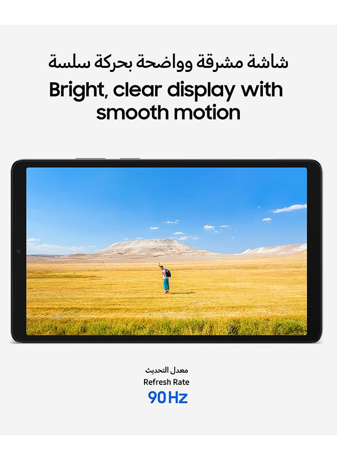 سامسونج جالاكسي تاب A11 4G فضي 4GB RAM 64GB - نسخة الشرق الأوسط - Image 3