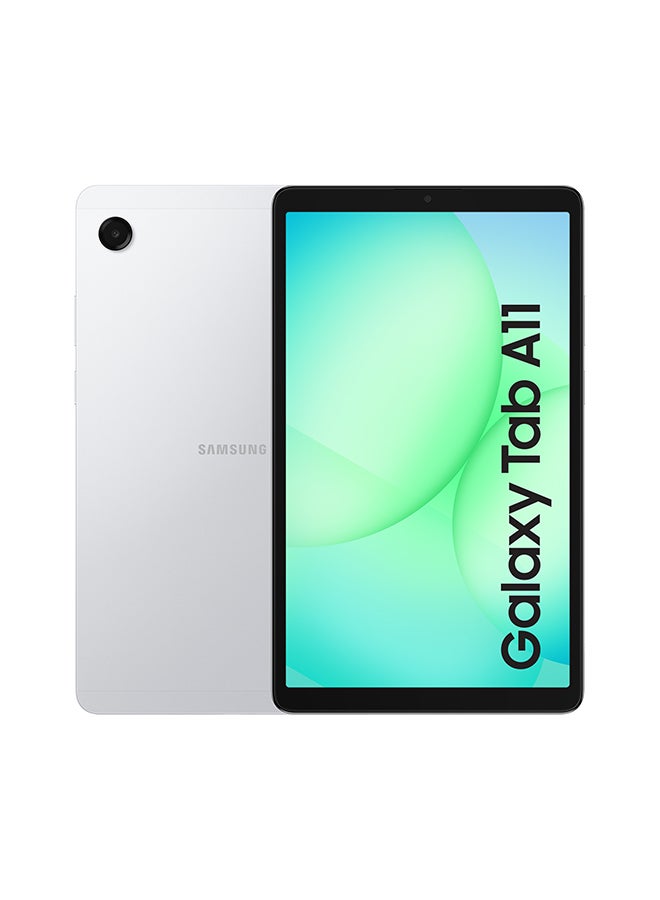 Samsung Galaxy Tab A11 4G Silver 8GB RAM 128GB  - Middle East Version - Image 1