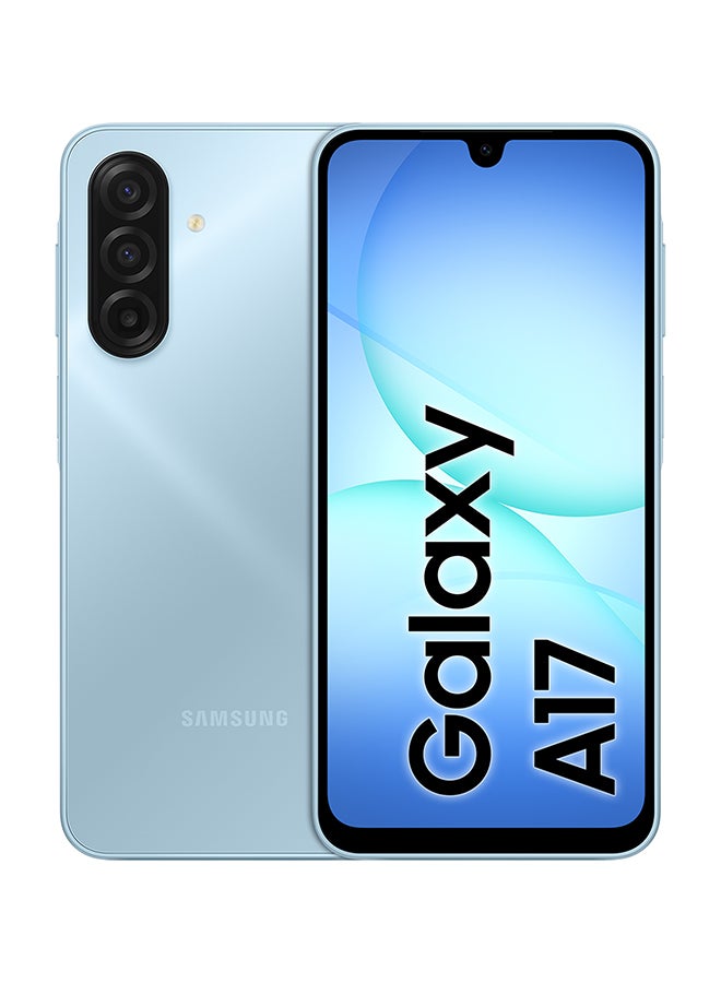 Samsung Galaxy A17 Dual SIM 4G Light Blue  8GB RAM 256GB  - Middle East Version - Image 1
