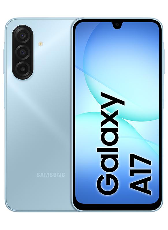 Samsung Galaxy A17 Dual SIM 4G Light Blue  8GB RAM 256GB  - Middle East Version - Image 1