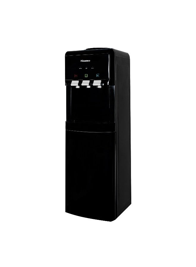 Hisense Top Load Water Dispenser, 3 Water Taps- Hot+Cold+Room Temperature,12L Storage Cabinet, Fast Cooling With Powerful Compressor (H96WDTB3S1 Black) H96WDTB3S1 Black - Image 5