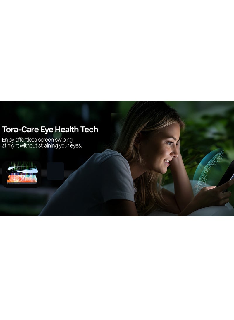 TORRAS GlassGo X Privacy Screen Protector for iPhone 17 – 9H+ Hardness, 12FT Military-Grade Anti-Shatter, 25° Anti-Spy, Full Coverage Tempered Glass - Black - Image 5