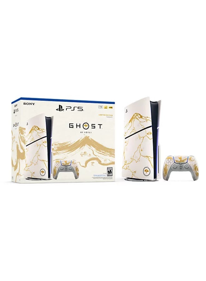Sony PlayStation 5 + Ghost of Yotei Limited Edition Disc Console- UAE Version - Image 2