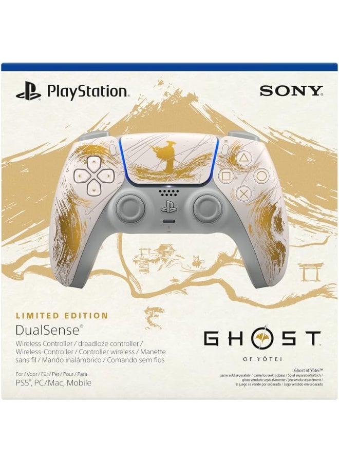 سوني PlayStation 5 DualSense Wireless Controller Ghost of Yotei Limited Edition - UAE Version - Image 2