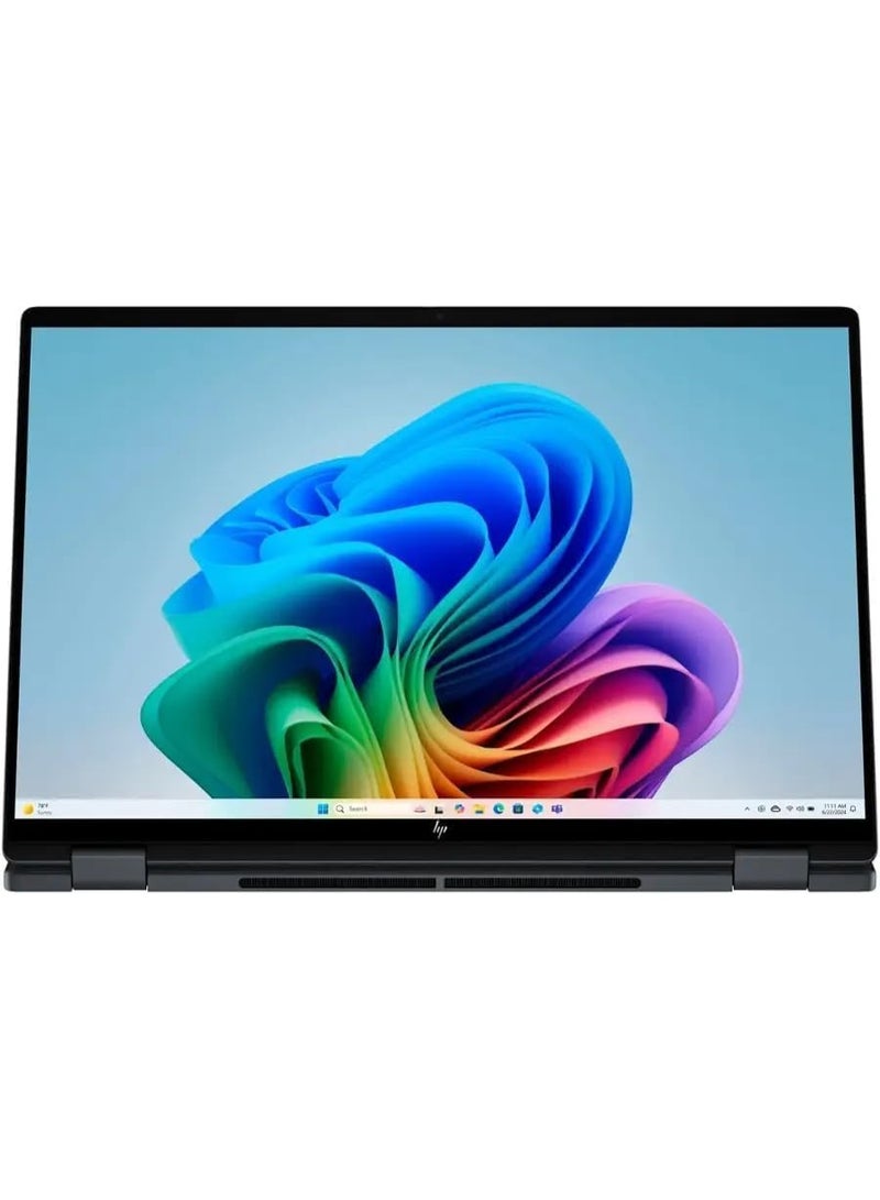 HP (Upgraded Version) OmniBook X Flip 2-in-1 Laptop 2025, 16" WUXGA IPS Touchscreen, Ultra 7 256V 8-Core Arc Graphics 140V,16GB LPDDR5 2TBSSD, Backlit KB | Thunderbolt 4 Wi-Fi 6E, Win11 Home grey grey - Image 2