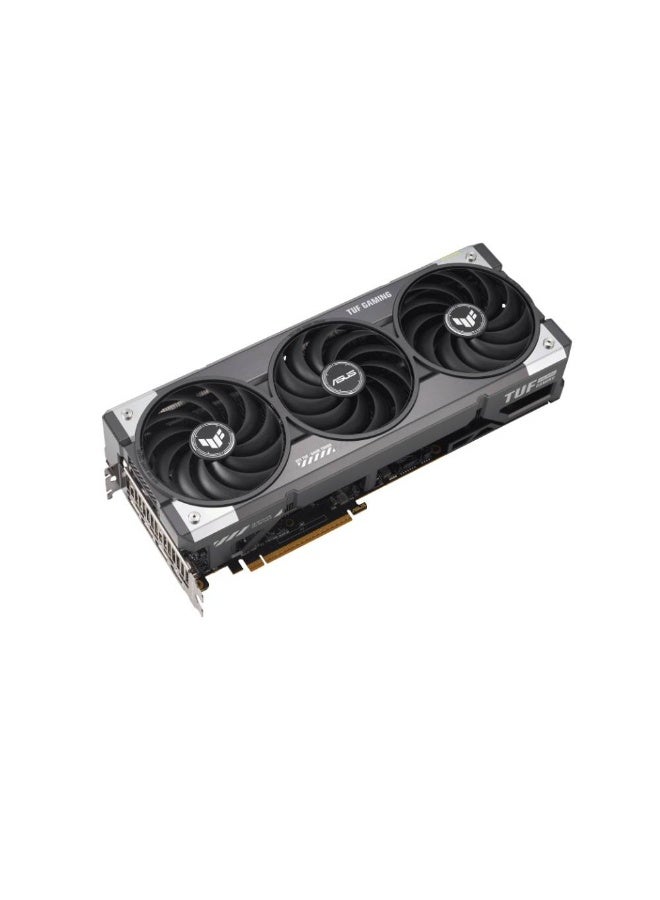 ASUS TUF Gaming Radeon RX 9070 XT OC Edition 16GB GDDR6 Gaming Graphics Card (PCIe® 5.0, 16GB GDDR6, HDMI/DP 2.1, 3.125-slot, military-grade components, protective PCB coating, axial-tech fans) black - Image 4