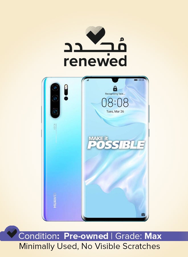 HUAWEI Renewed - P30 Pro Dual SIM Breathing Crystal 128GB 8GB RAM 4G LTE - Image 1