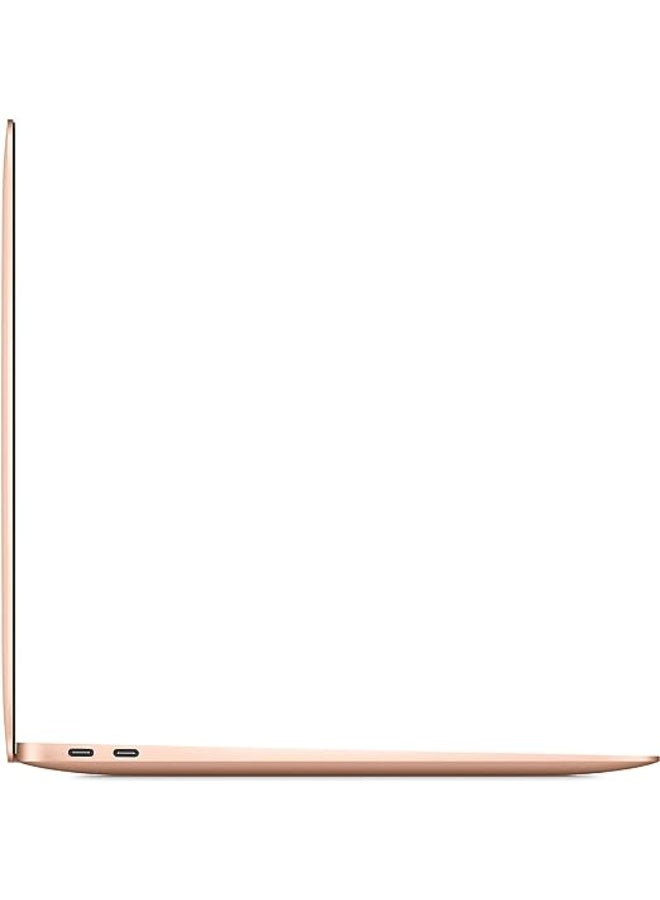 ابل  Renewed - Macbook Air (2020) Laptop With 13-Inch Display, Apple M1 Chip With 8-Core Processor and 7-Core Graphics/8GB RAM/256GB SSD/macOS English Gold - Image 5