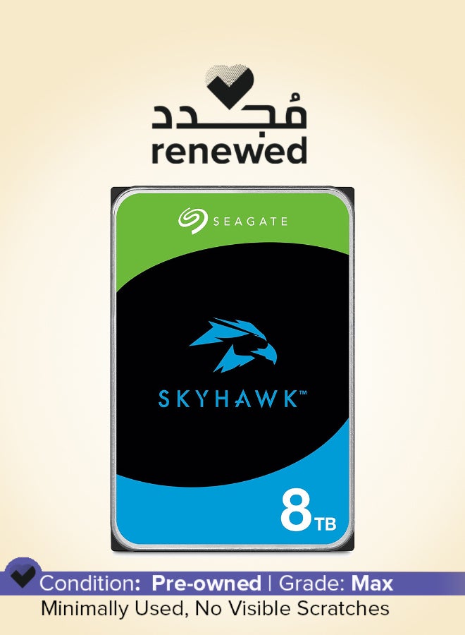 Seagate Renewed -  Skyhawk 8TB, Video Internal Hard HDD – 3.5" 8 TB - Image 1