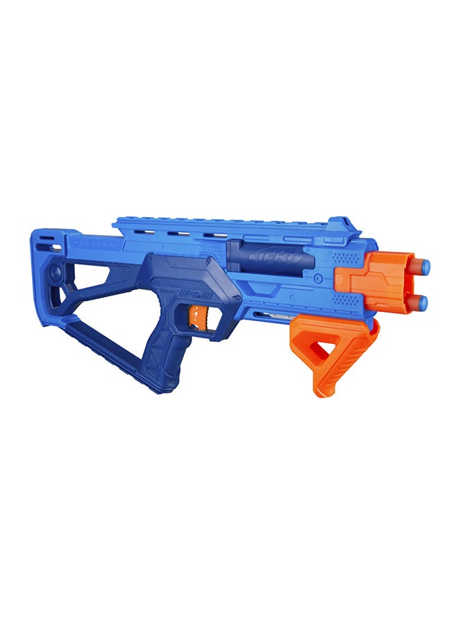 NERF N Series Double Impact Blaster, 12 Official N1 Darts Compatible Only with Nerf N1 Blasters, Pump Action Priming, Kids Gifts, Ages 8+ - Image 4