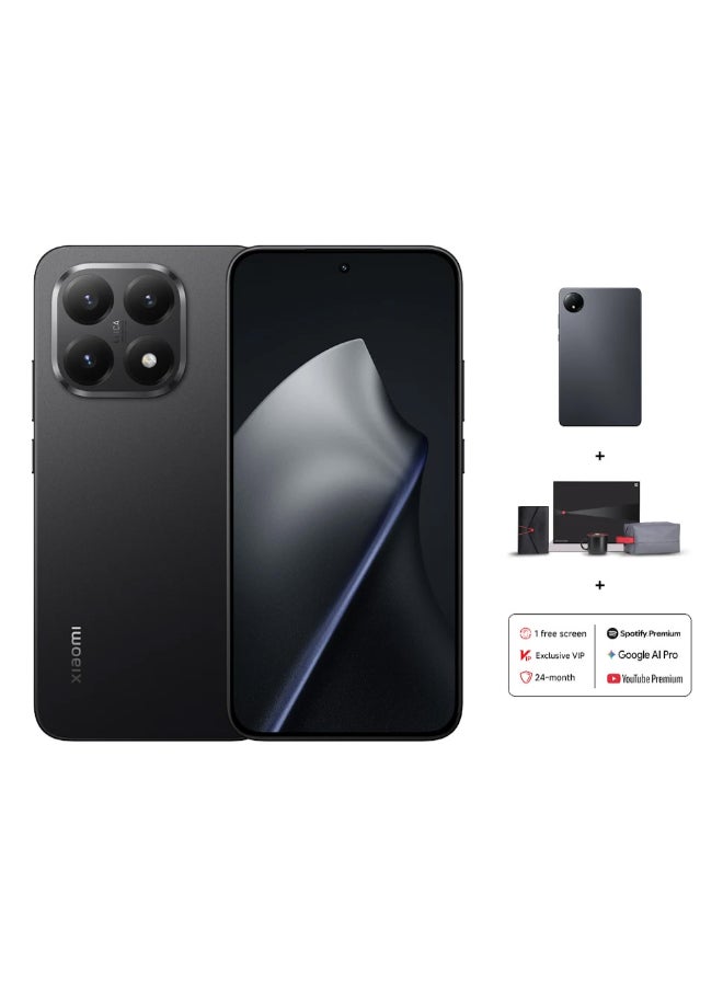 شاومي 15T Dual SIM 5G Black 12GB RAM 512GB With FREE Gifts - Redmi Pad SE, 2-years warranty, 1-Screeen Replacement, Youtube & Spotify Premium, Google AI Pro & online exclusive bundle - Global Version - Image 1