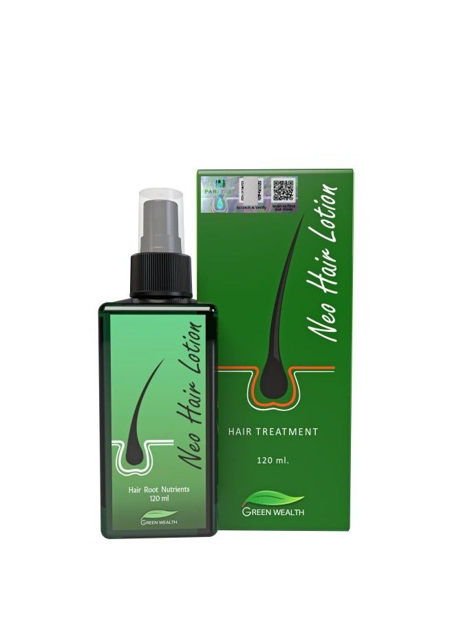 جرين ويلث لوسيون نيو للشعر + غوري إكليل الجبل، النعناع & بيوتين تركيبة إعادة نمو الشعر + غوري ديرما رولر، حزمة 3 في 1 - Image 2