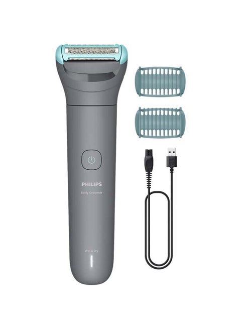 Series 3000 Body Groomer With Triple Protect Shave System, BG3480/15 - Mid Grey