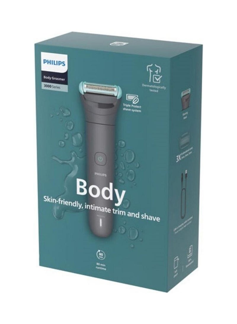 فيليبس ماكينة تشذيب وحلاقة للجسم BG5480/15 | رطب وجاف 100% | حلاقة ناعمة وقريبة | ملحق ظهر قابل للطي للمناطق الصعبة | أمشاط 2/3/5 مم | حتى 100 دقيقة لاسلكيًا - Image 1