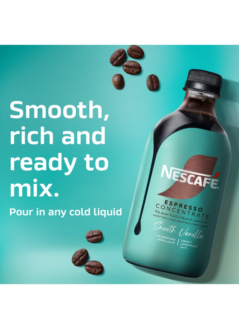 نسكافيه Espresso Concentrate Smooth Vanilla 500ml Pack of 6 - Image 5