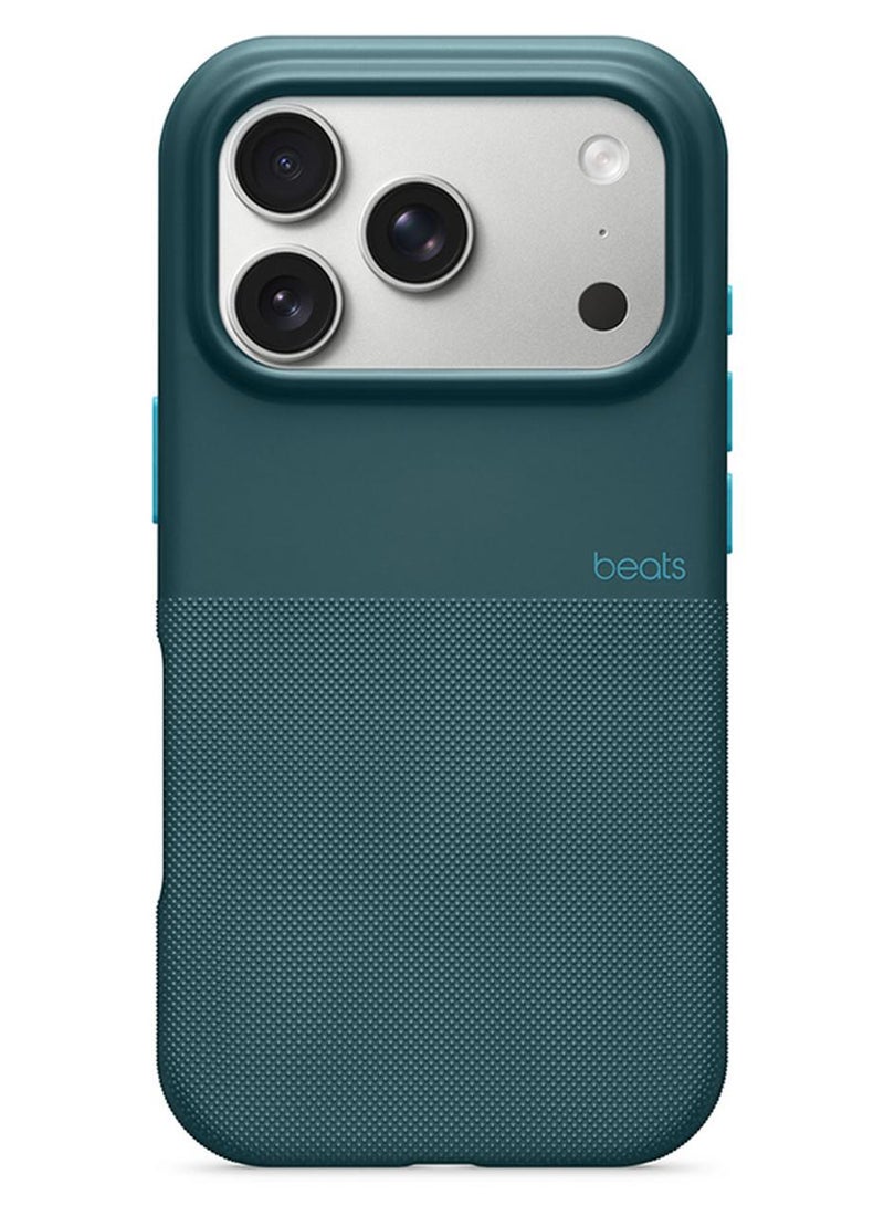 ابل  حافظة بييتس لجهاز آيفون 17 برو المتينة مع ميغ سيف والتحكم في الكاميرا - أزرق صخري - Image 1