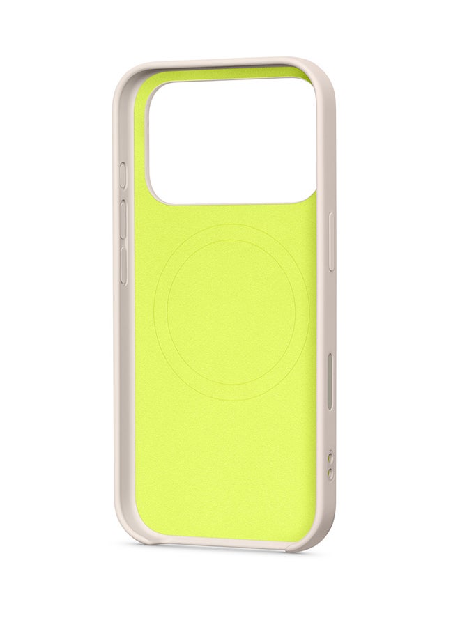 ابل  Beats iPhone 17 Pro Kickstand Case with MagSafe and Camera Control - Lime Stone purple - Image 3