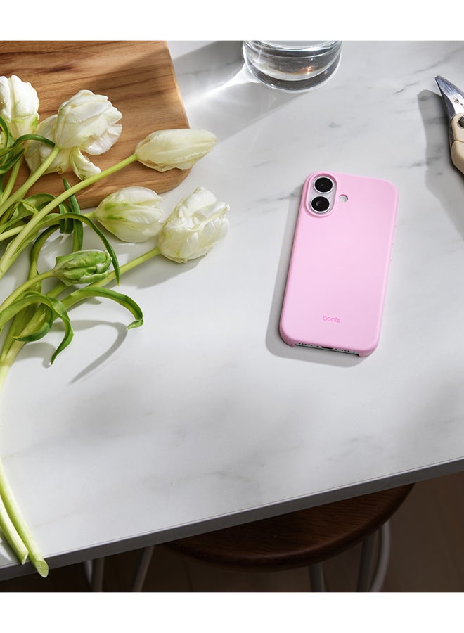 ابل  حافظة Beats لجهاز iPhone 17 مع MagSafe وتحكم في الكاميرا — وردي حصوي - Image 2